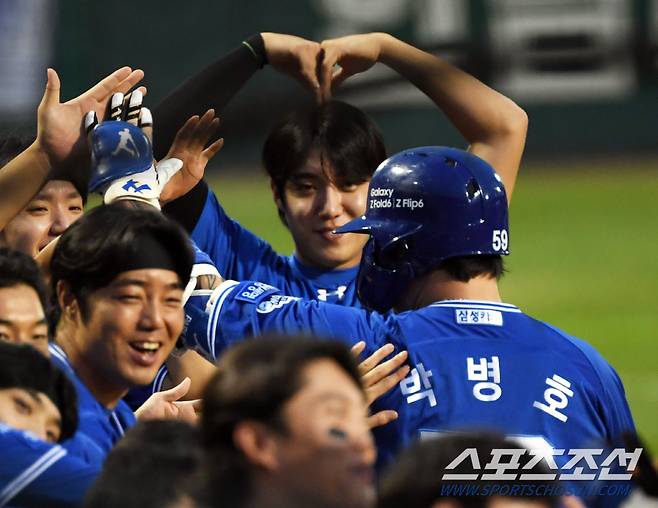 잠시 박병호 팬으로 변신한 원태인