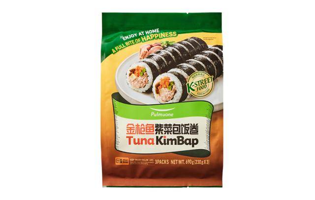 풀무원이 중국 시장에 출시한 한식 참치 김밥 사진. 풀무원 제공