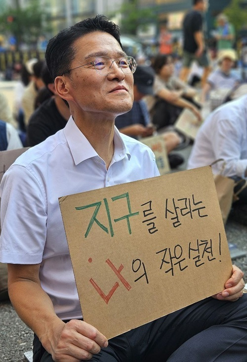 김용서 교사노조연맹 위원장. 김용서 위원장 페이스북 캡처