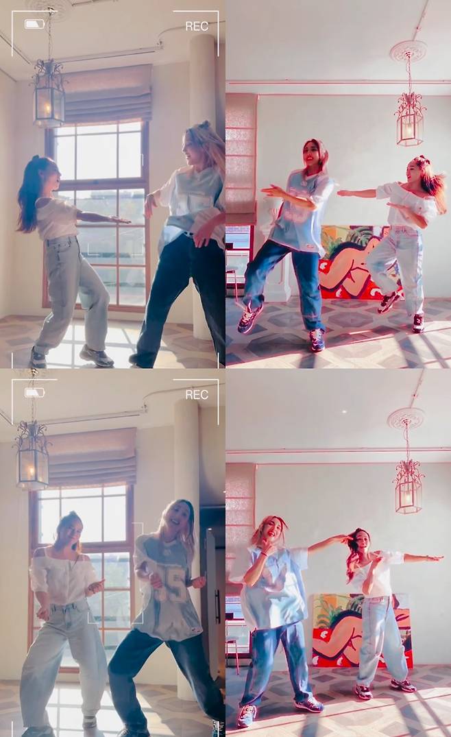 ▲ 유진(왼쪽), 바다. 출처ㅣ바다 인스타그램