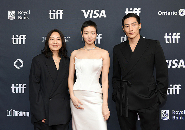 이언희 감독, 김고은, 노상현(왼쪽부터). Photo by Harold Feng/Getty Images)