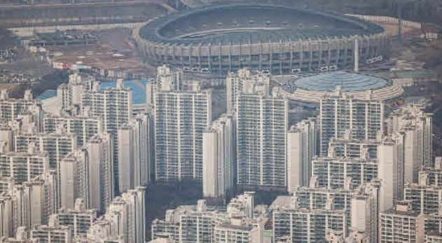 서울시 송파구 잠실동 아파트 전경. 연합뉴스