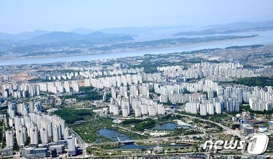 인구 28만명에도 불구 경찰서 없이 인근 10km 떨어진 파주경찰서와 지구대 2곳에 치안을 의지하고 있는 운정신도시. /뉴스1 DB