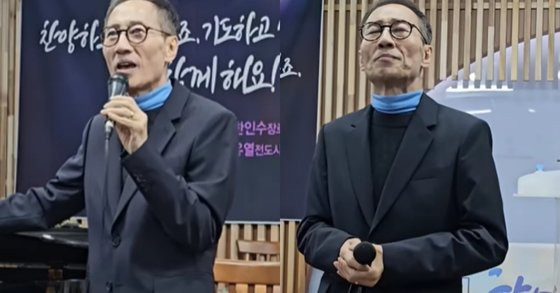 지난해 11월 근황이 공개된 가수 유열. 사진 '에덴교회 0691TV' 유튜브 캡처