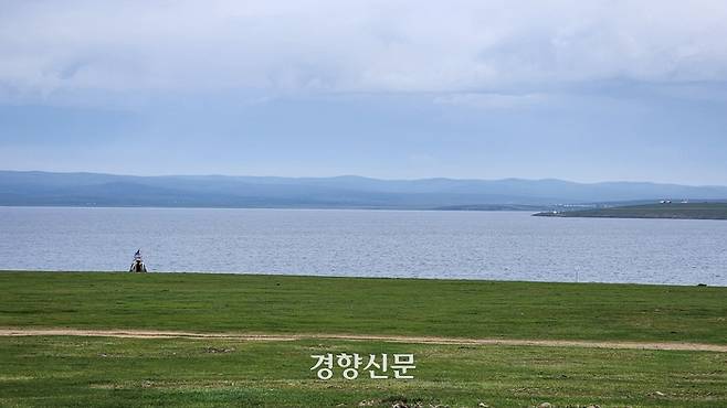 몽골의 람사르습지 어기노르(노르는 몽골어로 호수라는 의미). 울란바토르 | 김기범 기자