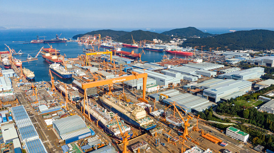 Hanwha Ocean's shipyard [HANWHA OCEAN]