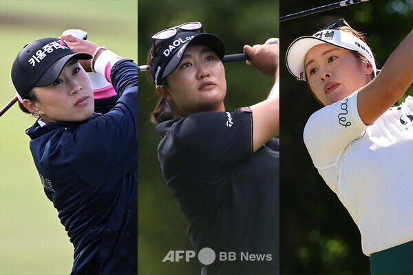 2024년 미국여자프로골프(LPGA) 투어 크로거 퀸시티 챔피언십에 출전하는 양희영, 유해란, 이정은6 프로. 사진제공=ⓒAFPBBNews = News1