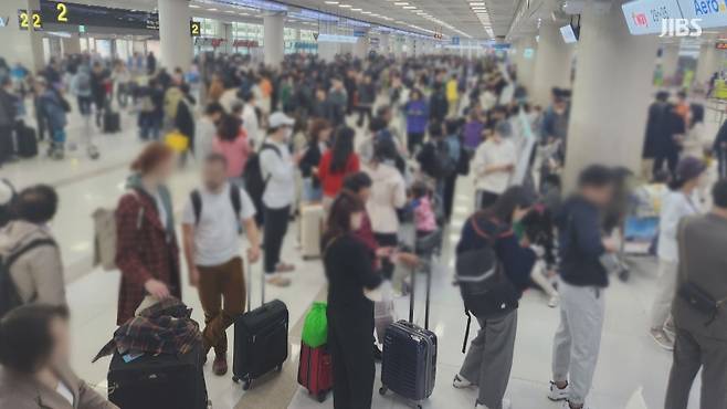 혼잡한 제주공항 (자료사진)