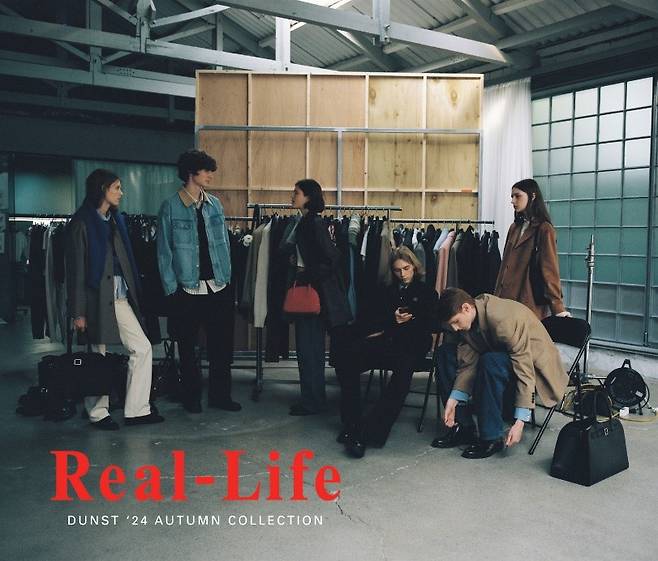 LF 던스트의 2024 가을 컬렉션 ‘Real Life' 화보. [LF 제공]