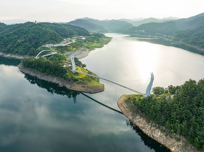 영주댐 용마루 공원 (사진=영주시 제공) *재판매 및 DB 금지