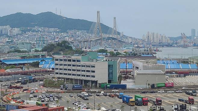 부산 남구 우암부두 해양산업클러스터. 부산시 제공