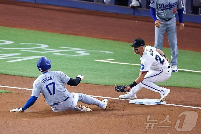 오타니 쇼헤이가 50-50을 달성했다. ⓒ AFP=뉴스1