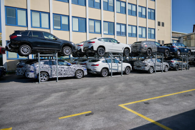 독일 뮌헨 북쪽 운터슐리스하임에 위치하고 있는 BMW그룹 재활용 및 분해센터 입고장 (사진=BMW그룹)