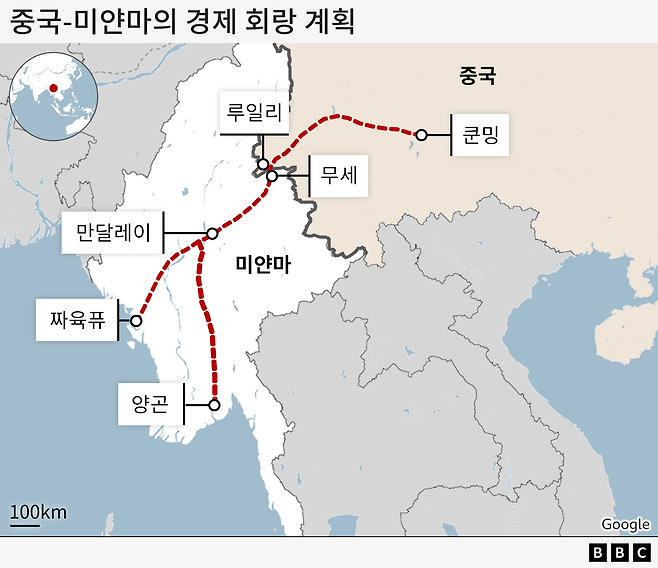 중국-미얀마 경제 회랑 계획