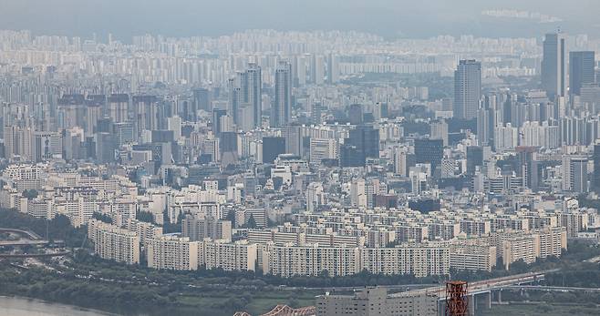 19일 서울 강남구 일대 아파트 단지의 모습./뉴스1