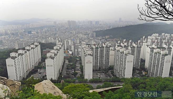 서울시 금천구 일대 아파트 단지 모습. 사진=강은구 기자