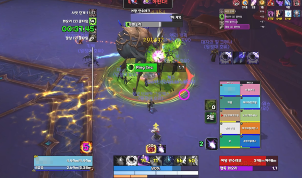 - 패턴을 몰라도 전혀 지장이 없는 수준으로 패턴을 실패해도 죽지 않으니 그냥 밀면 된다&nbsp;