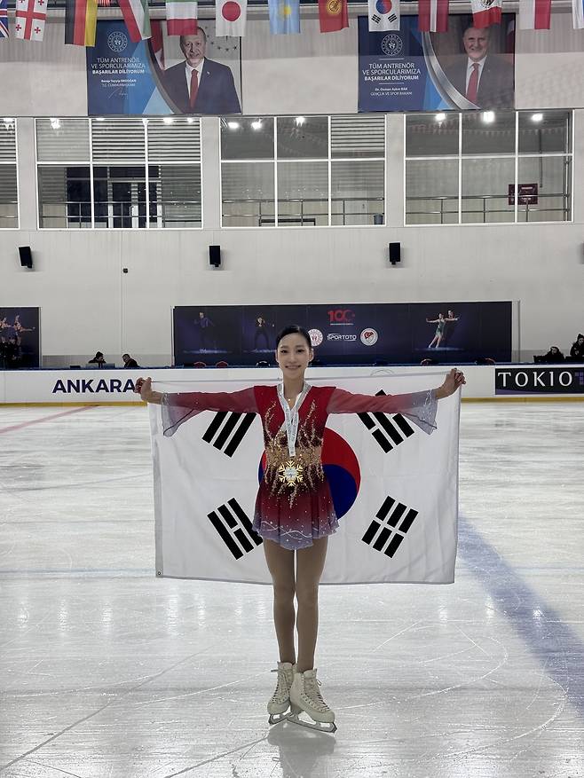 피겨 김유성이 자신의 커리어 첫 금메달을 따냈다.(대한빙상경기연맹 제공)