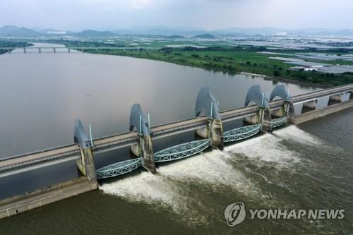 영산강 승촌보(기사와 직접 관련이 없는 사진) [연합뉴스 자료사진]