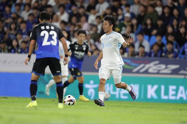 인천축구전용경기장/ K리그1/ 인천유나이티드 vs 울산HDFC/ 울산 고승범/ 사진 곽동혁