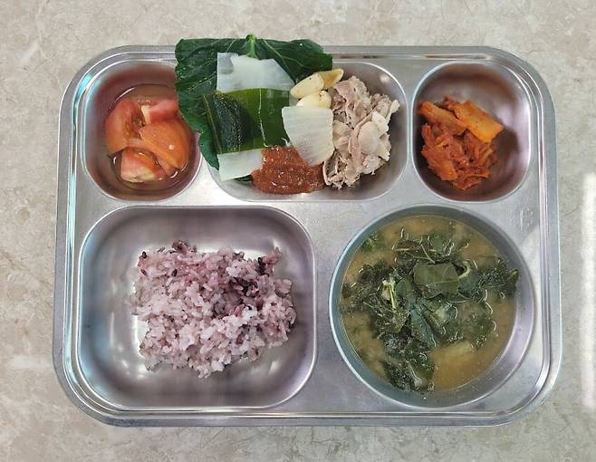흑백요리사 급식대가님 실제 급식판 사진