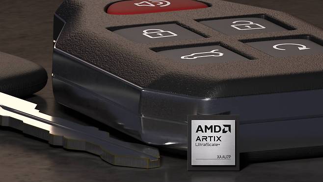 AMD 아틱스 울트라스케일+ FPGA. / 출처=AMD