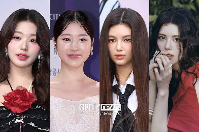 ▲ 장원영, 장다아, 다니엘, 올리비아 마쉬(왼쪽부터). ⓒ곽혜미 기자, 엠플리파이