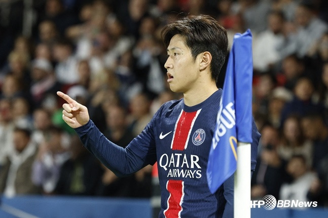 PSG 미드필더 이강인. /AFPBBNews=뉴스1