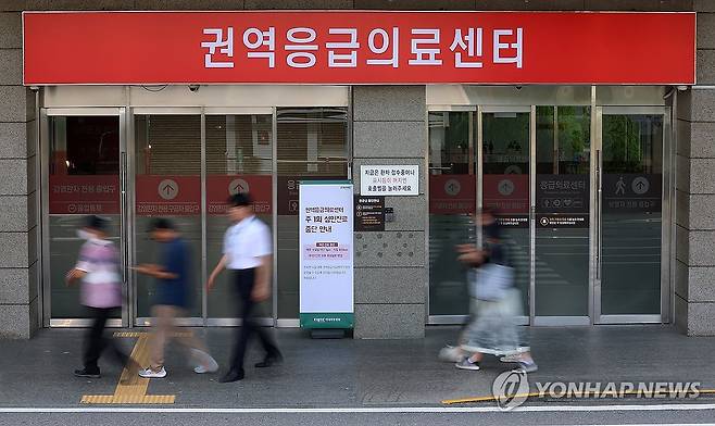 우려했던 '응급실 대란은 없었지만…' (서울=연합뉴스) 김도훈 기자