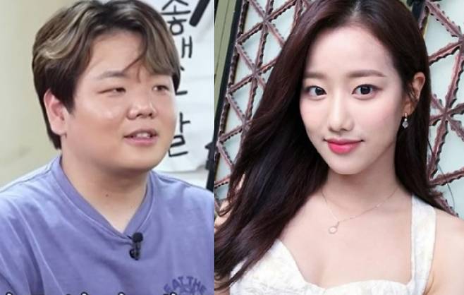 곽튜브(좌), 이나은(우). [SNS]