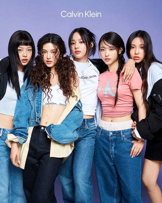 [서울=뉴시스] 뉴진스. (사진=캘빈클라인 제공) 2024.09.25. photo@newsis.com  *재판매 및 DB 금지