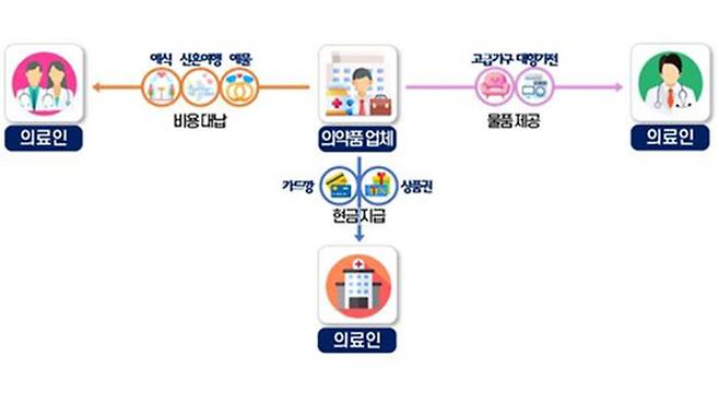 의사-제약업체 불법 리베이트 개요