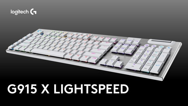 로지텍 G915 X LIGHTSPEED 무선 게이밍 키보드