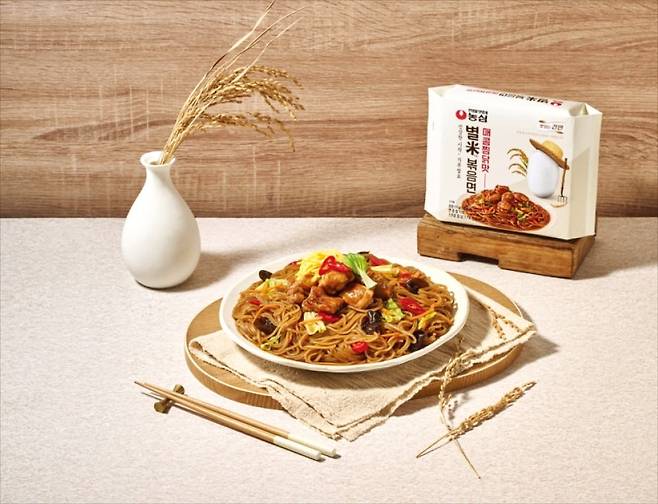 농심 ‘별미볶음면 매콤찜닭맛’. /농심 제공