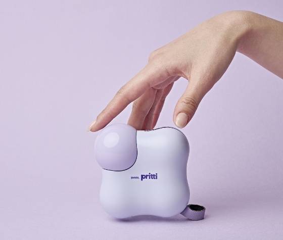 올 상반기 제놀루션이 출시한 플라즈마 기반 홈케어 피부미용 장비 '쁘리띠'. /사진=제놀루션