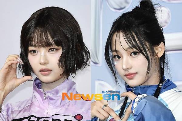 왼쪽부터 하니 민지/뉴스엔DB