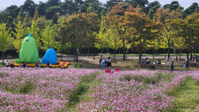 2023년 야생화단지 가을나들이 행사 모습. 사진제공=수도권매립지관리공사