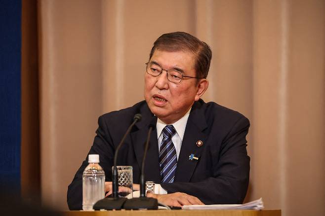 이시바 시게루 전 간사장(사진=AFP)