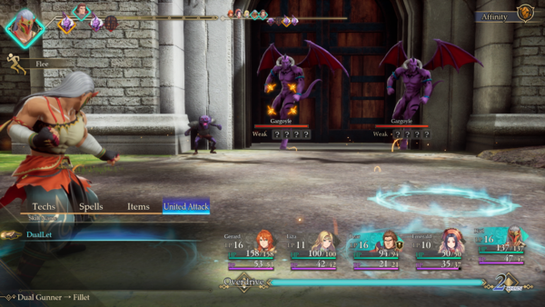 - 카운트 타임 배틀로 진행되는 전투