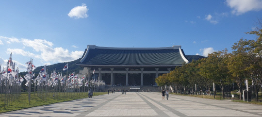 충남 천안시 동남구 목천읍에 소재한 독립기념관의 모습. 김정규 기자