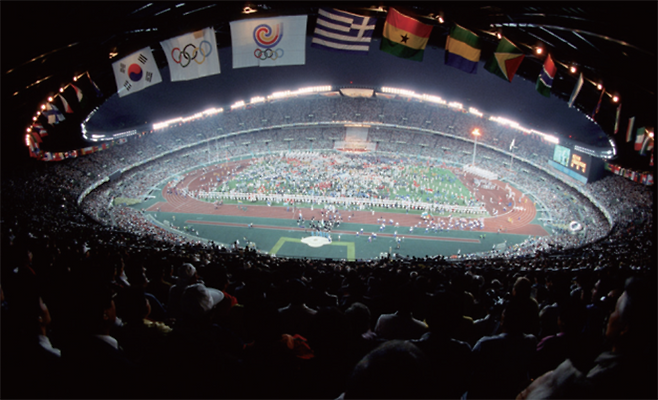 1988년 서울올림픽 폐막식. 사진=서울올림픽기념국민체육진흥공단 경륜경정총괄본부 제공