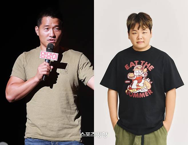 반려동물 훈련사 강형욱(왼쪽)과 유튜버 곽튜브 등이 ‘논란보다 더 비난을 받은 유명인’으로 선정됐다. 경향신문 자료사진