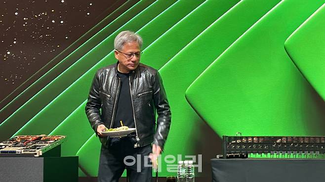 젠슨 황 엔비디아 최고경영자(CEO). (사진=조민정 기자)