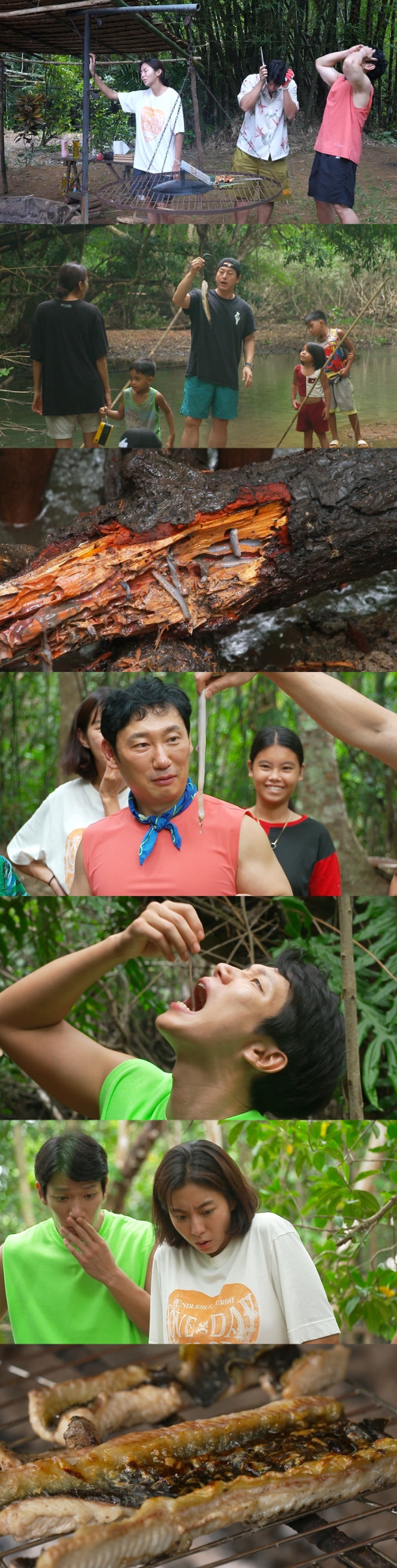 ‘정글밥’ 김경남, 결국 눈물 보였다 (사진: SBS)