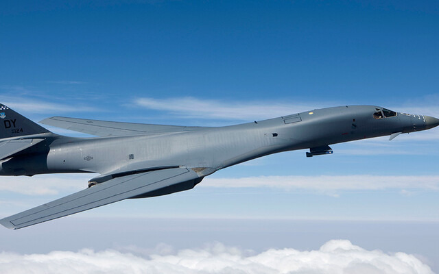 B-1B 랜서. 보잉사 홈페이지 갈무리