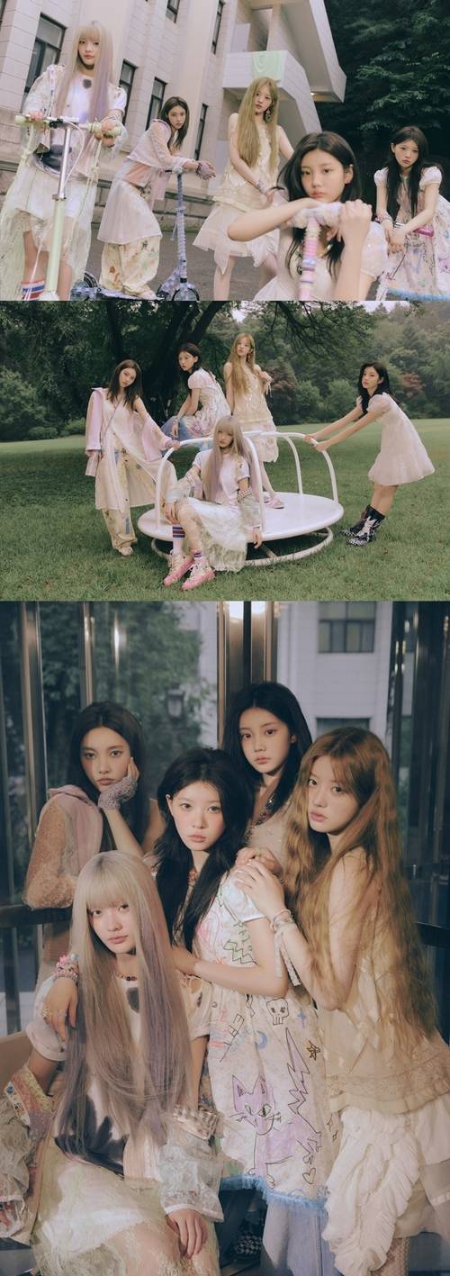 그룹 아일릿(ILLIT)의 새 앨범 콘셉트를 엿볼 수 있는 콘텐츠가 처음 공개돼 글로벌 팬들의 기대감을 높였다.  사진=빌리프랩