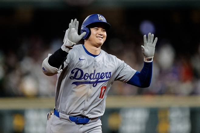 오타니 쇼헤이가 올해 MLB 전체 유니폼 판매량 1위를 차지했다. /사진=로이터