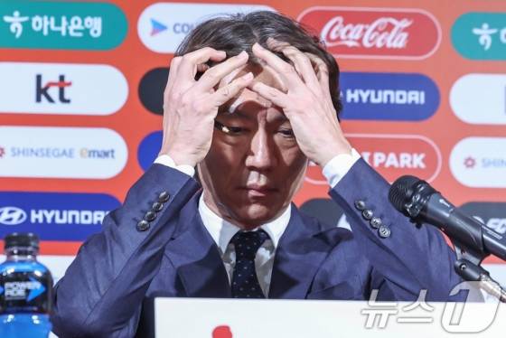 홍명보 축구대표팀 감독. /사진=뉴스1