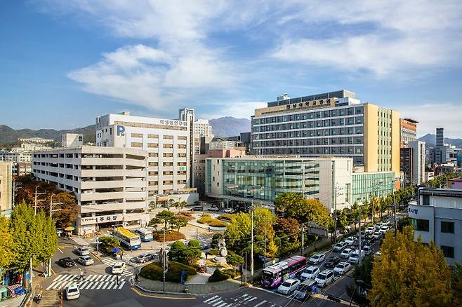 The Chonnam National University Hospital in Dong District, Gwangju [CHONNAM NATIONAL UNIVERSITY]