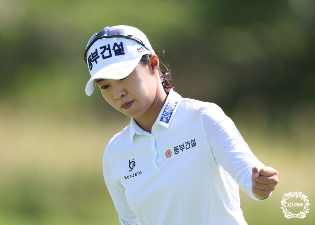 그린적중률 1위 김수지. 사진 제공=KLPGA